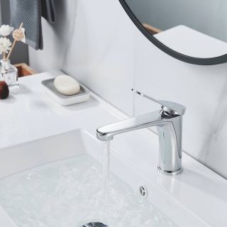 Смеситель для раковины Shevanik S6201 хром